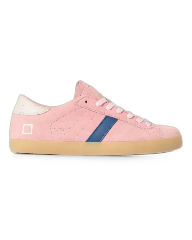 D.A.T.E. Sneakers mit Wildleder-Einsätzen - Rosa Rosa