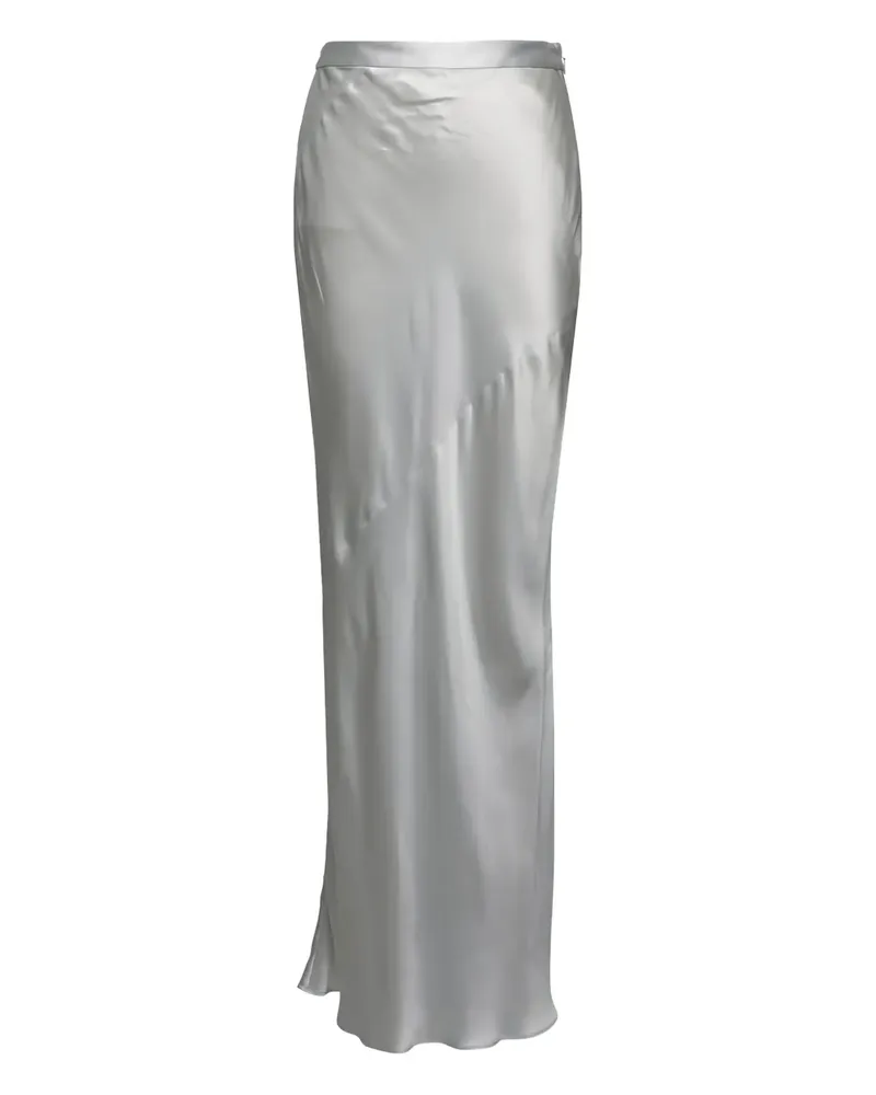 TWP My Endless Love Maxirock im Diagonalschnitt - Grau Grau