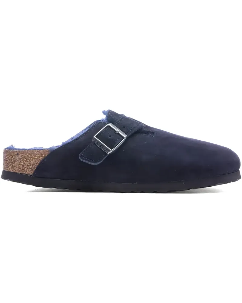 Birkenstock Boston Mules - Blau Blau