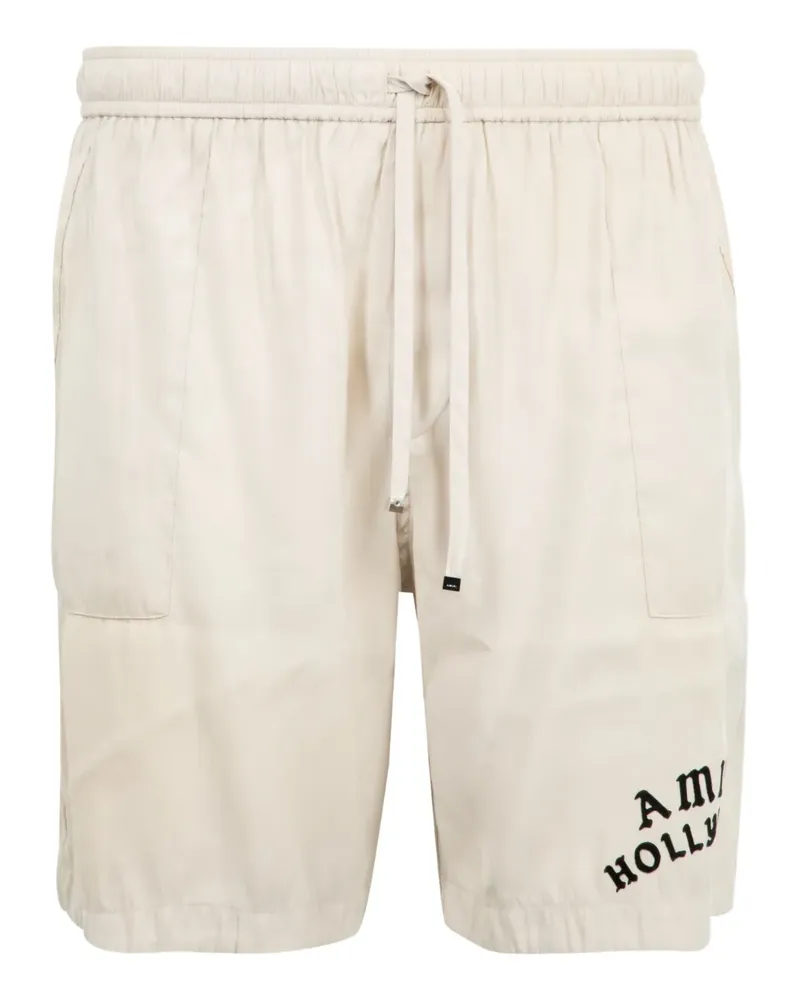 Amiri Shorts mit Hollywood-Motiv - Nude Nude