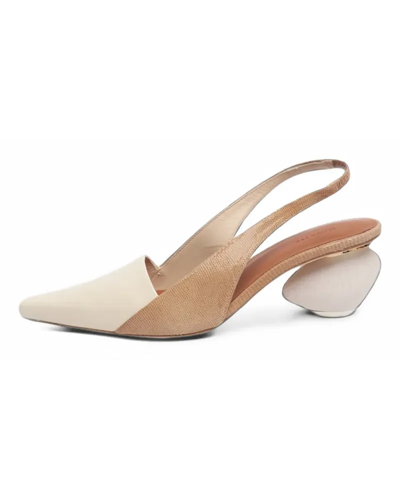REJINA PYO Connie Slingback-Pumps - Nude Nude