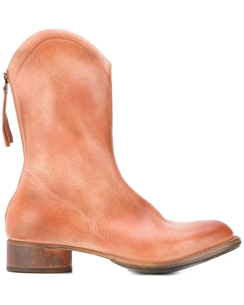 Cherevichkiotvichki Cowboy-Stiefel mit Reißverschluss - Rosa Rosa