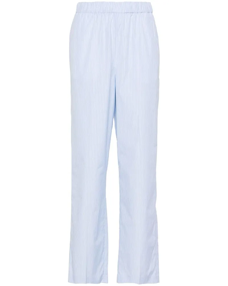 Fabiana Filippi Gestreifte Hose - Blau Blau
