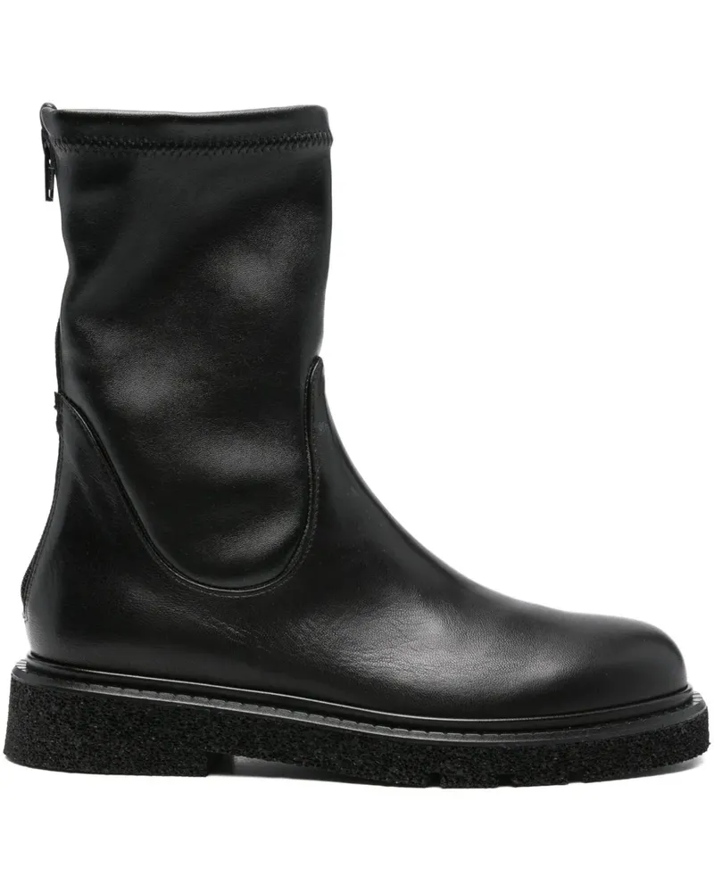 Guglielmo Rotta Stiefel mit Reißverschluss - Schwarz Schwarz