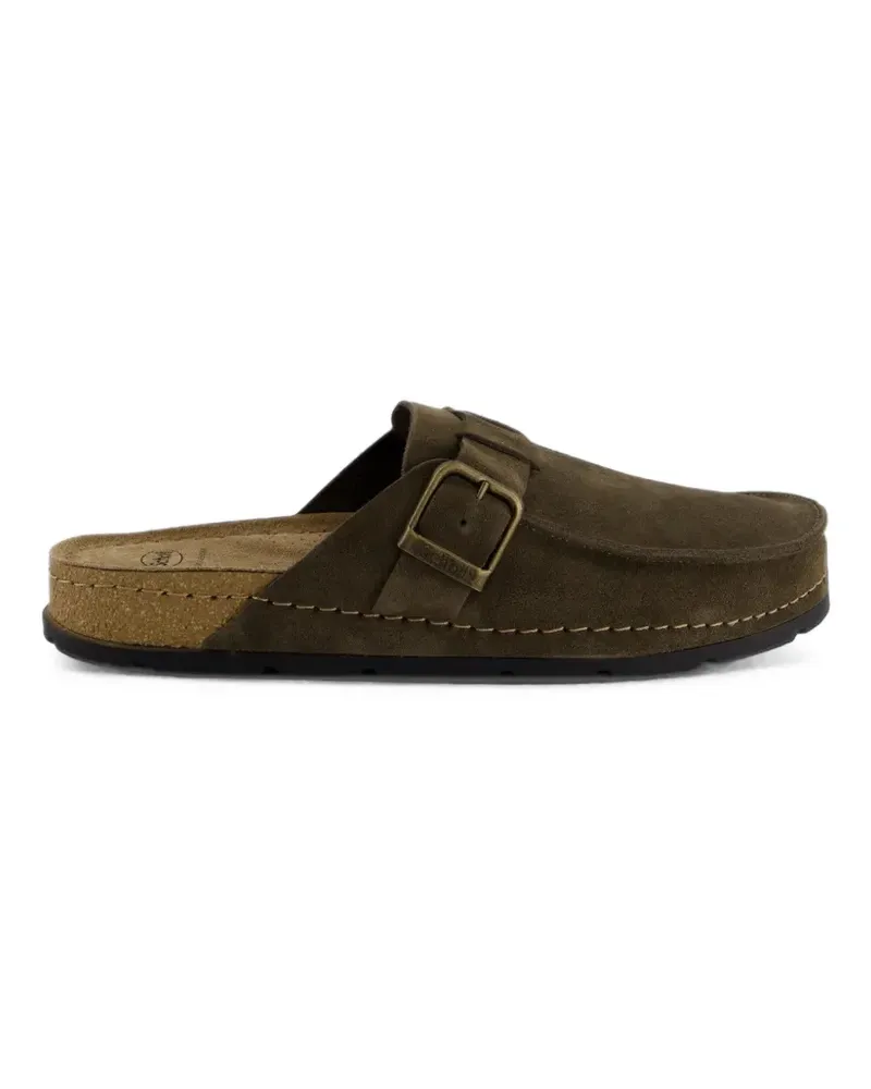 Scholl Bora buckle-fastening mules - Braun Braun