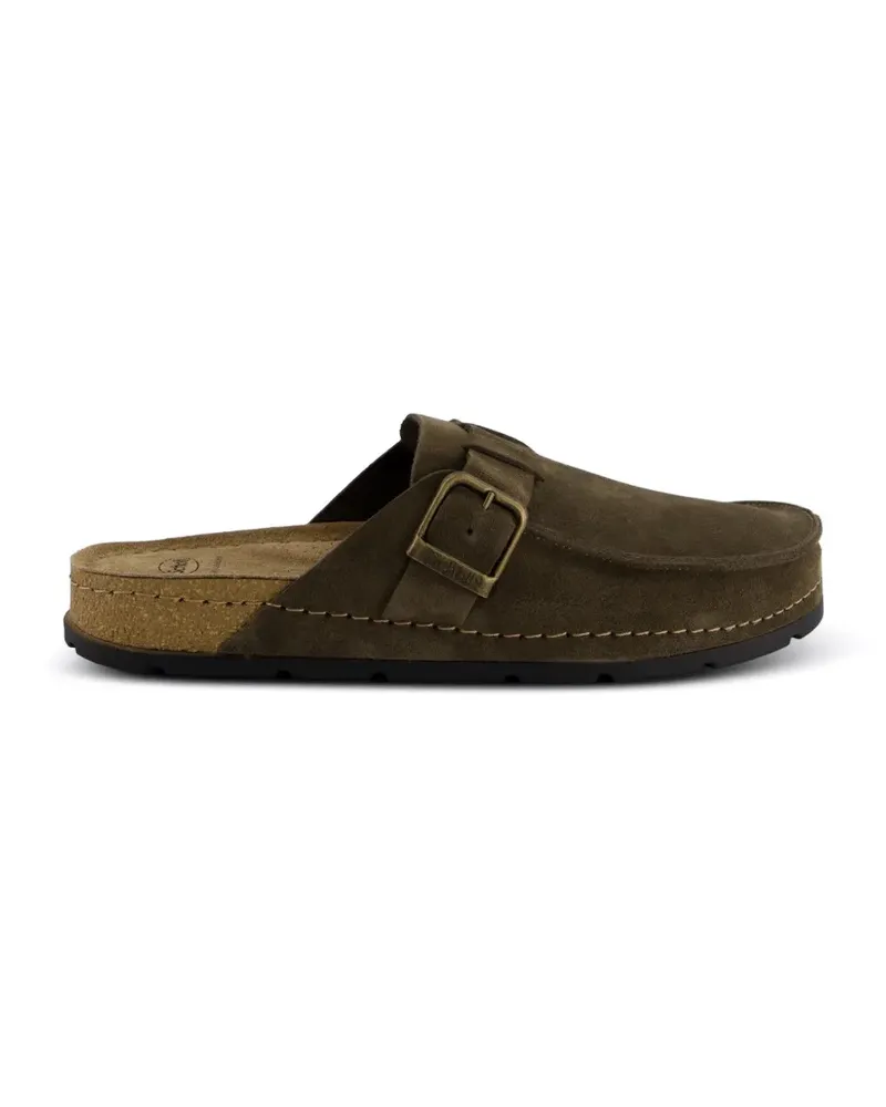 Scholl Bora Mules mit Schnallenverschluss - Braun Braun