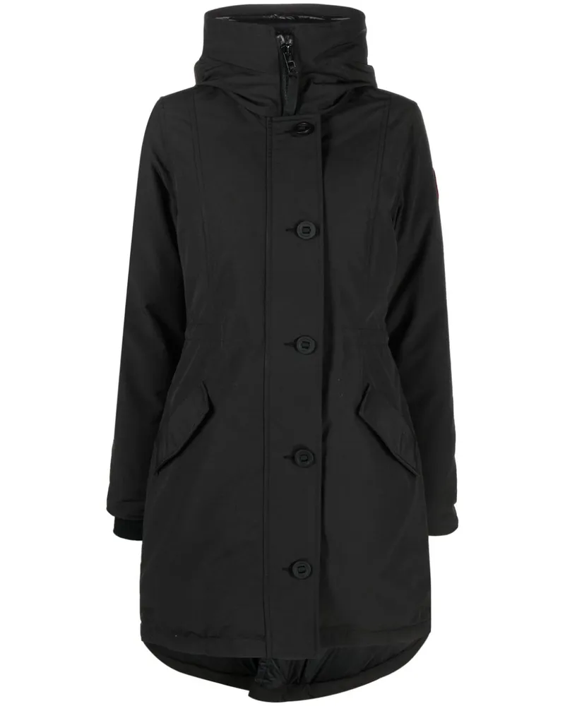 Canada Goose Rossclair Kapuzenparka - Schwarz Schwarz
