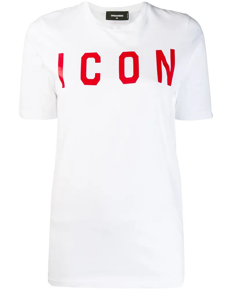 Dsquared2 Icon' T-Shirt - Weiß Weiß