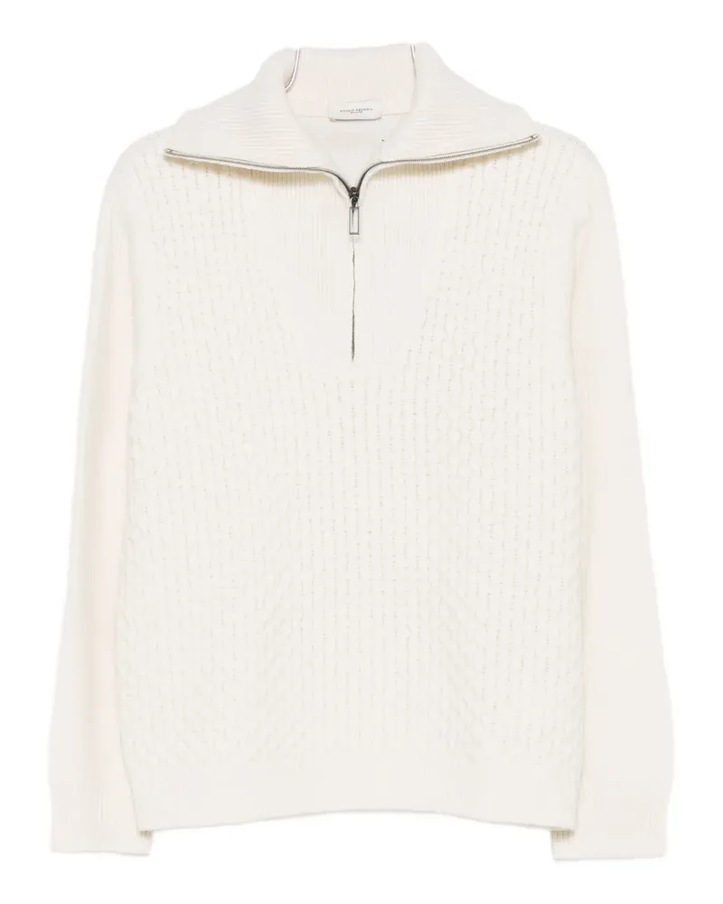 Paolo Pecora Milano cable-knit jumper - Nude Nude