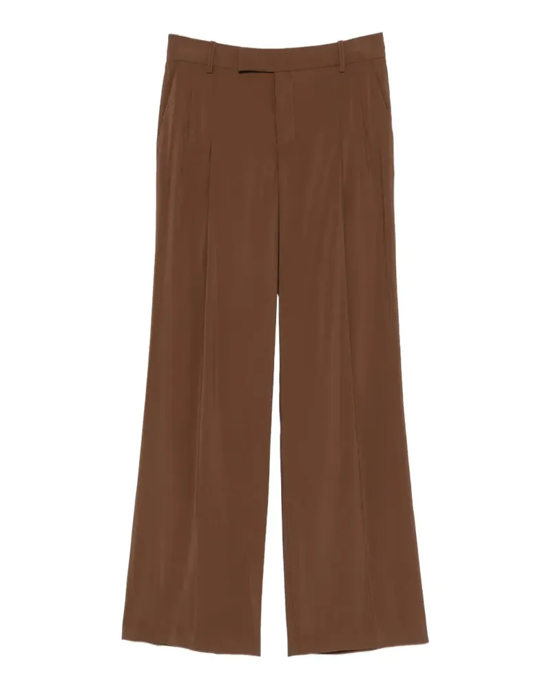 Federica Tosi pleated trousers - Braun Braun