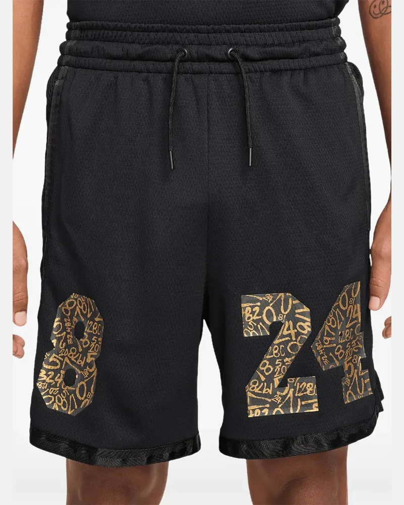 Nike x Kobe Bryant logo-print shorts - Schwarz Schwarz
