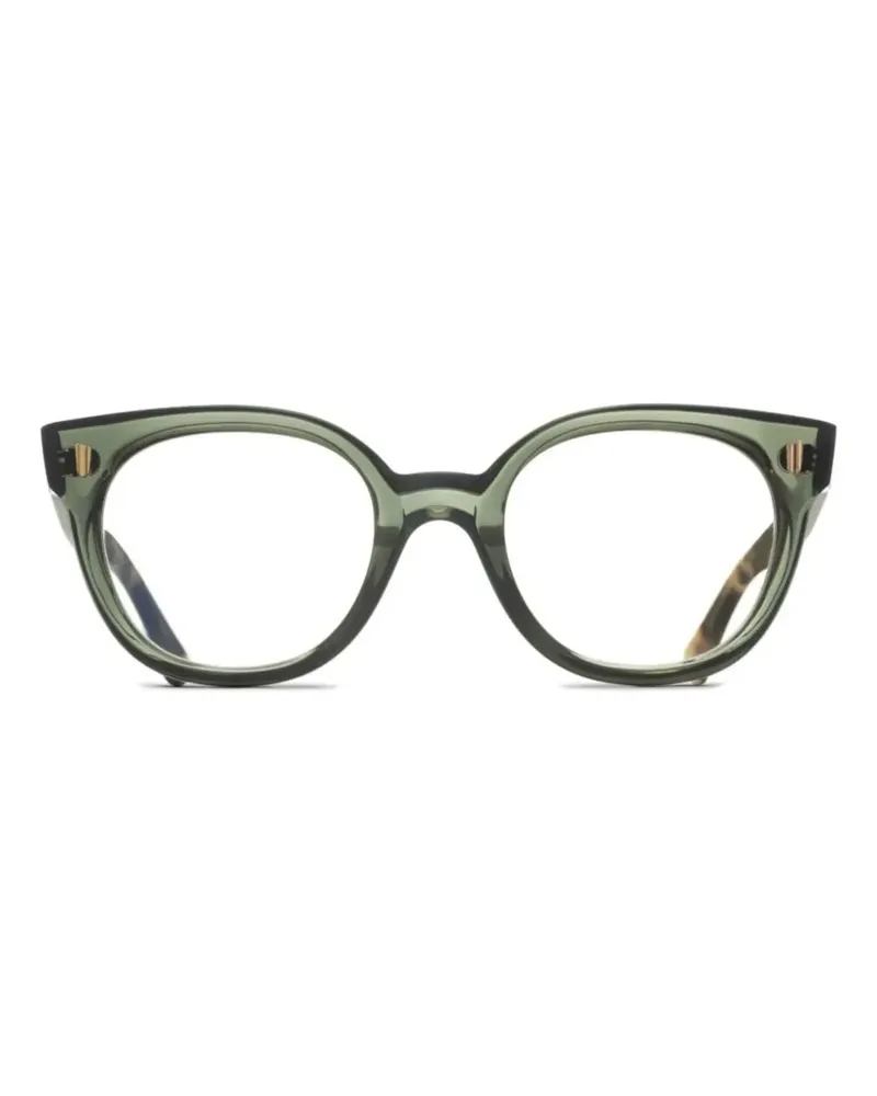 Cutler and Gross Klassische Cat-Eye-Brille - Grün Grün