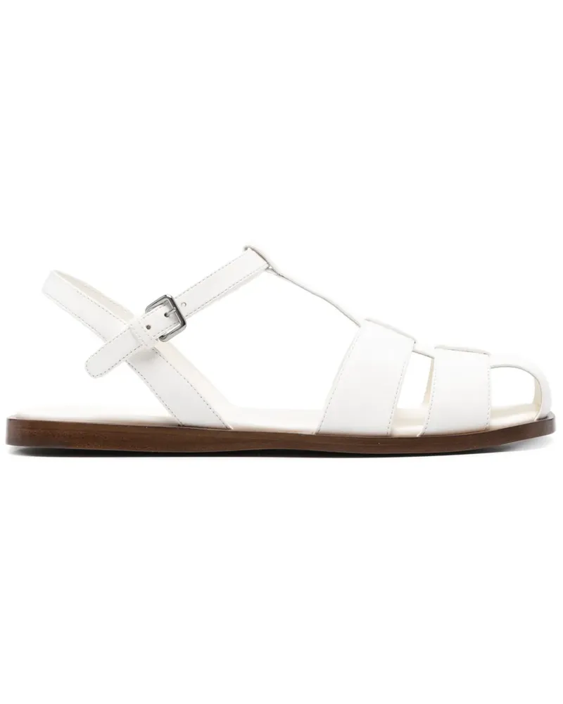 Church's Flache Sandalen - Weiß Weiß