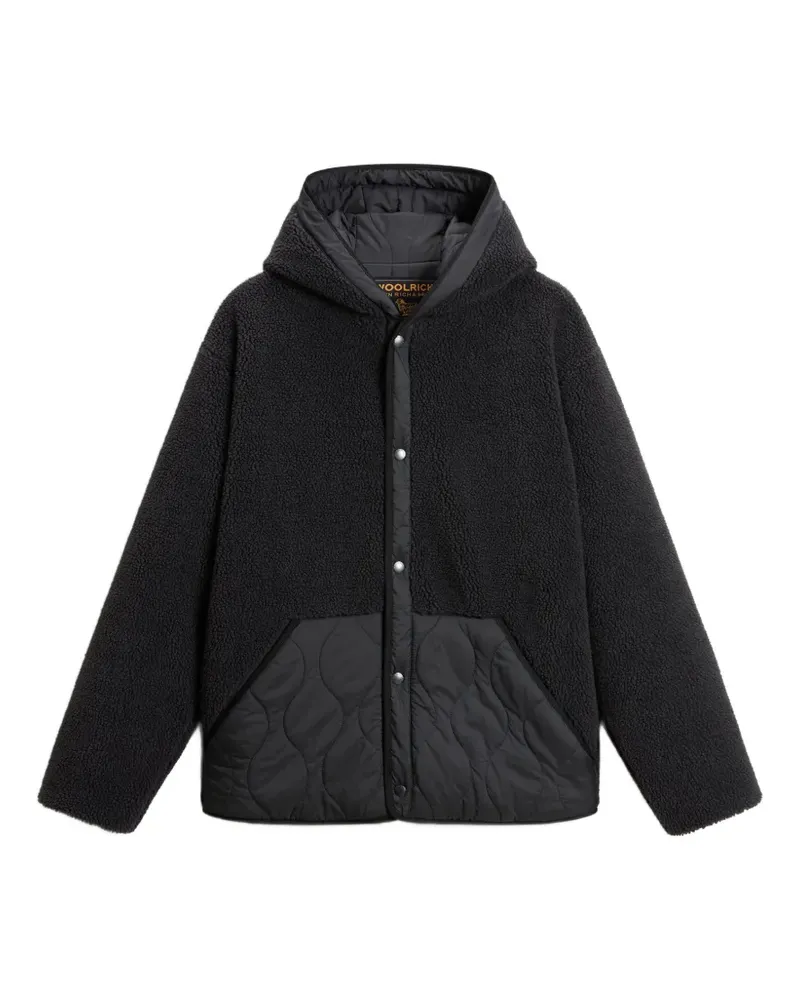 Woolrich Wendbare Steppjacke - Schwarz Schwarz