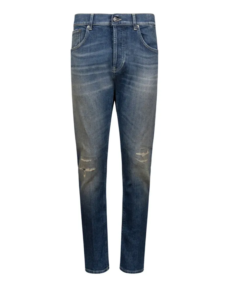 Dondup Dian distressed faded-effect jeans - Blau Blau