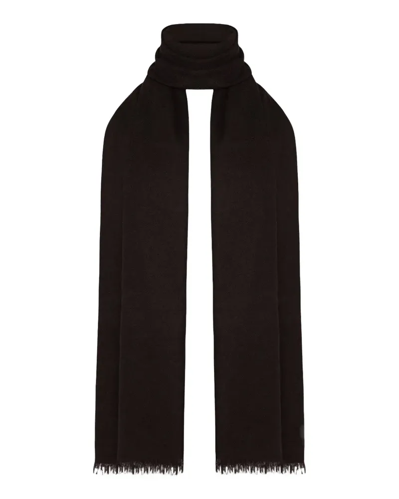The Row Lentia fringed scarf - Braun Braun
