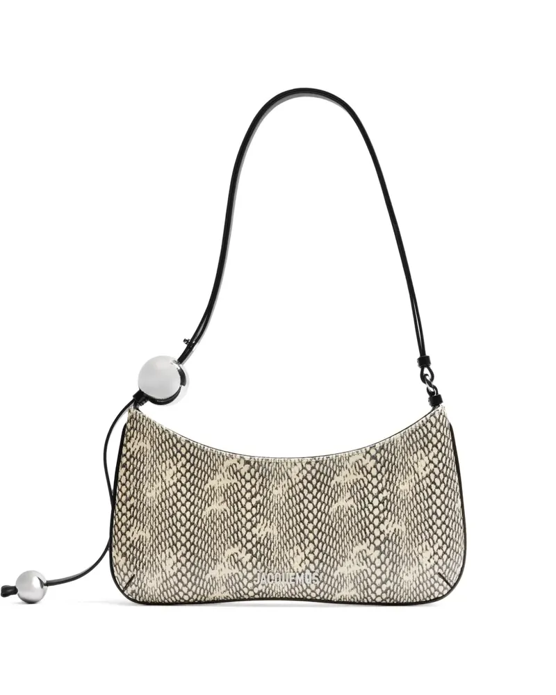 Jacquemus Le Bisou Perle Schultertasche - Nude Nude