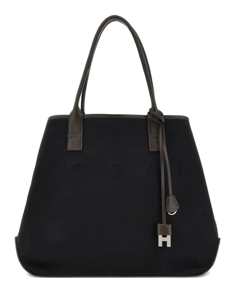 Hogan Klassischer Shopper - Schwarz Schwarz