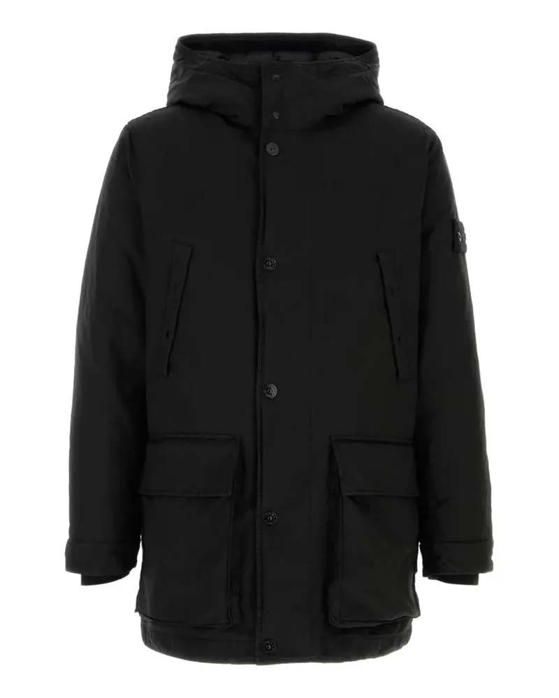 Stone Island 4100062 David-TC_S.I. Ghost Parka - Schwarz Schwarz