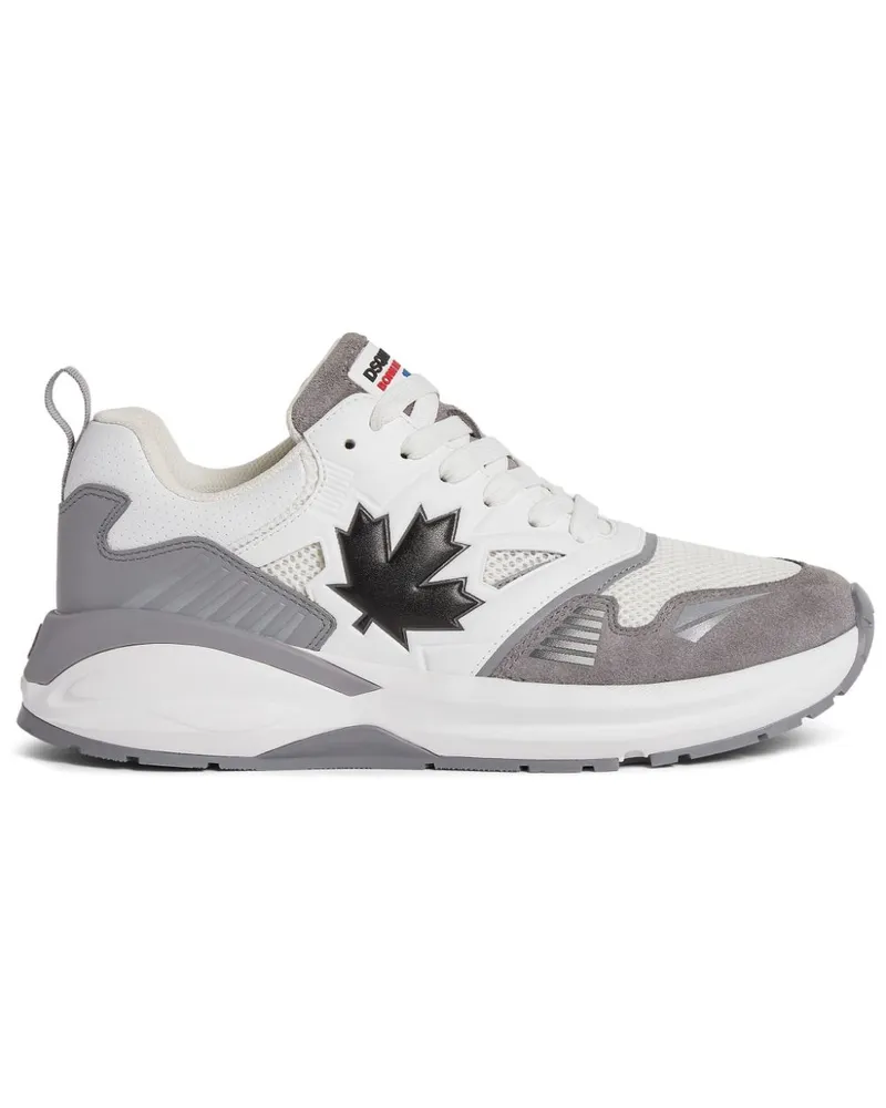 Dsquared2 Sneakers mit dicker Sohle - Weiß Weiß
