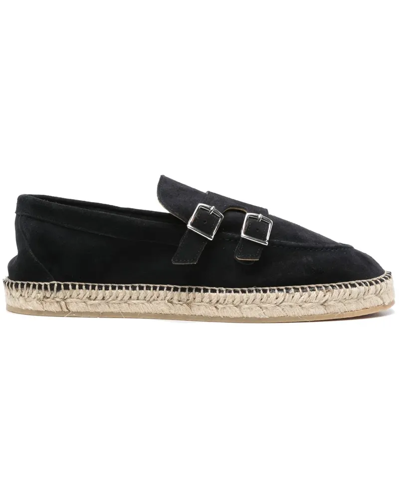 Eleventy Espadrilles aus Wildleder - Blau Blau