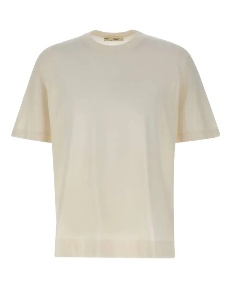 Filippo de Laurentiis T-Shirt mit kurzen Ärmeln - Nude Nude