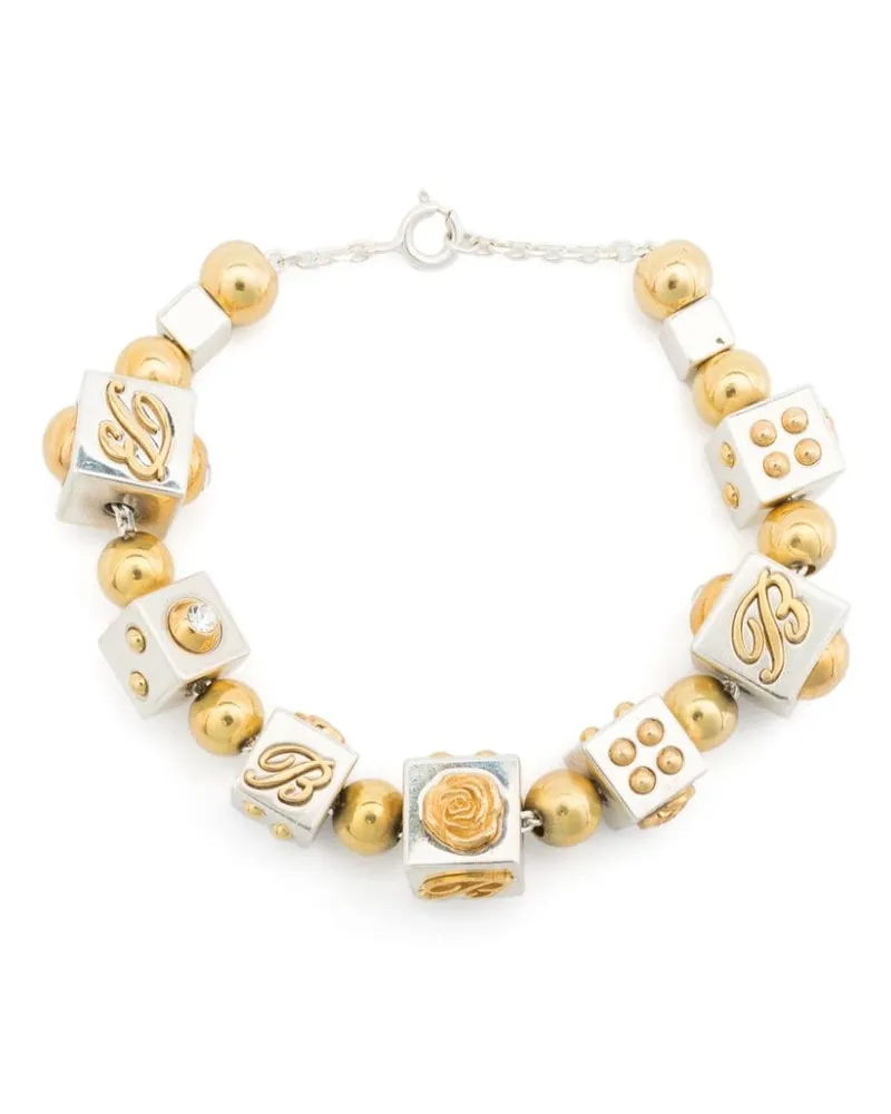 Blumarine Armband mit Perlen - Gold Gold