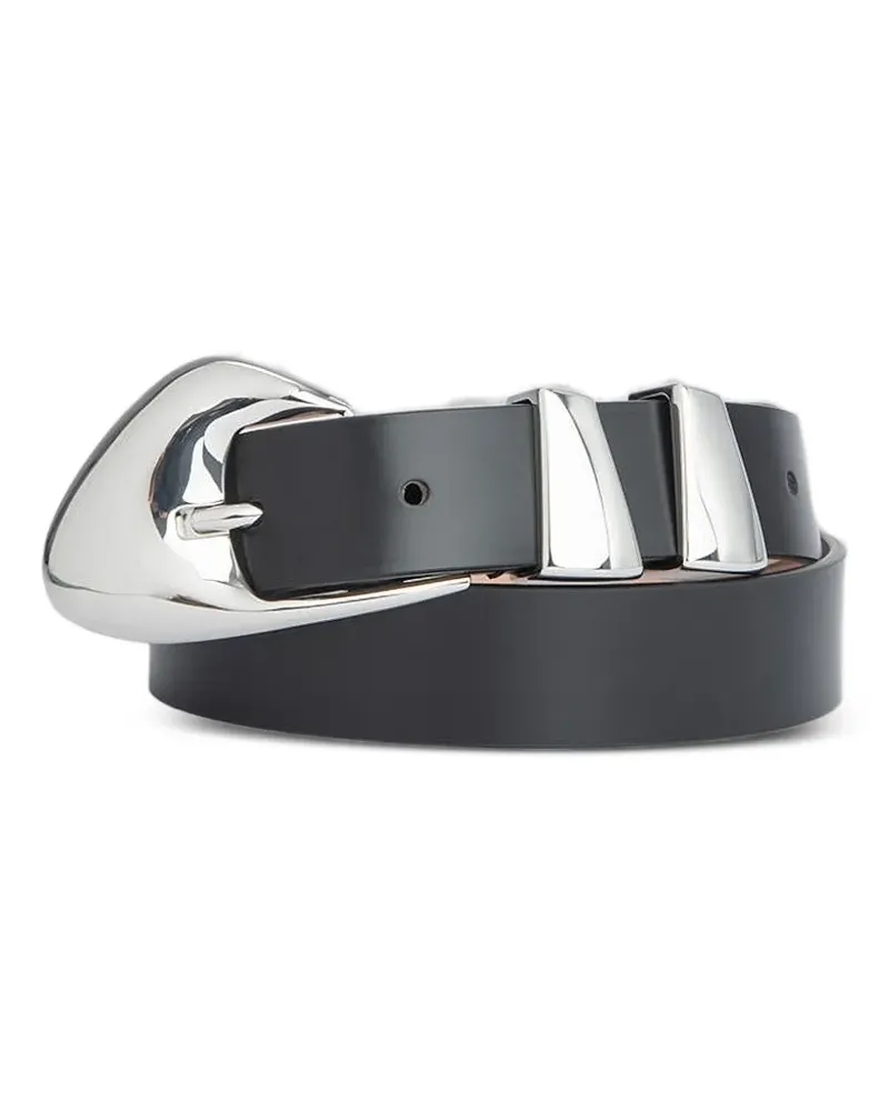 by FAR Moore Gürtel mit Schnalle - Schwarz Schwarz