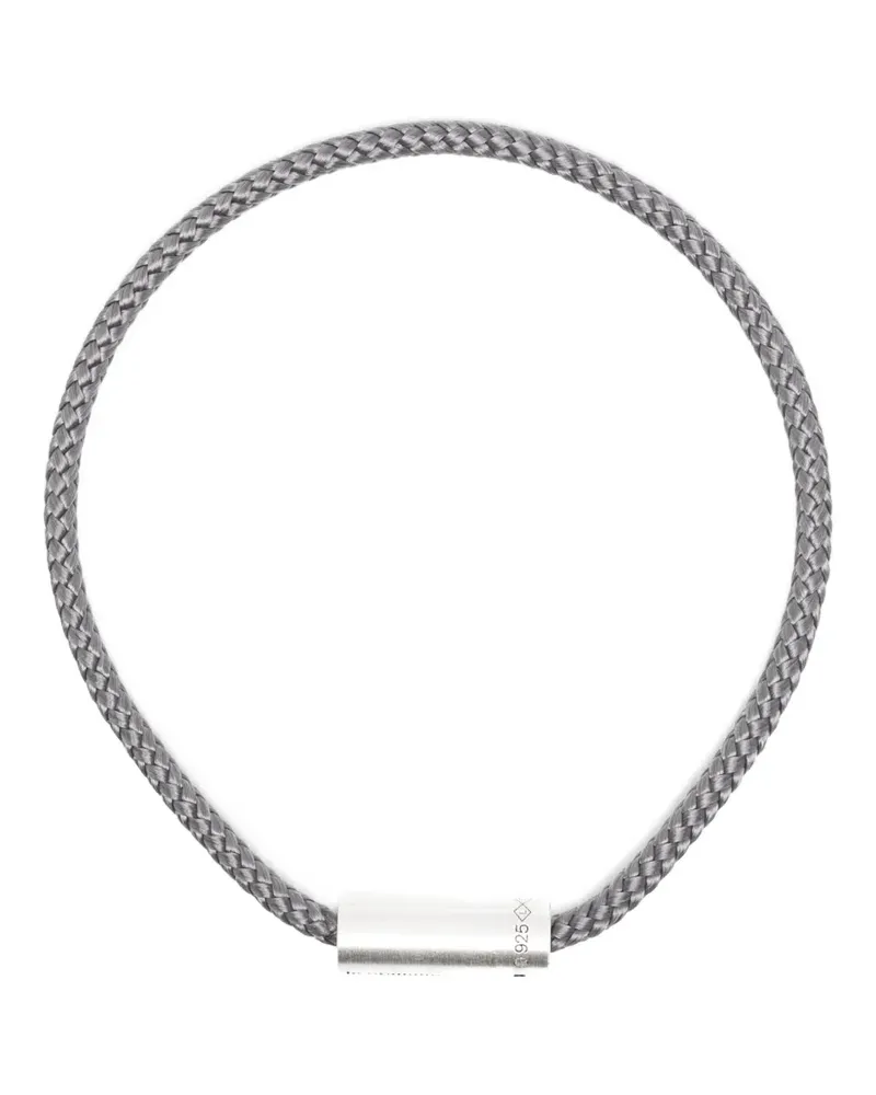 Le Gramme brushed nato cable bracelet - Grau Grau