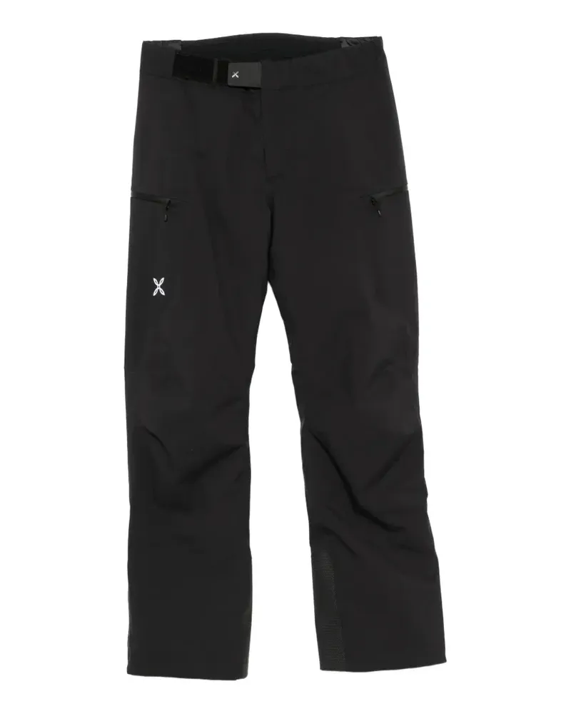 Montura logo-print ski pants - Schwarz Schwarz