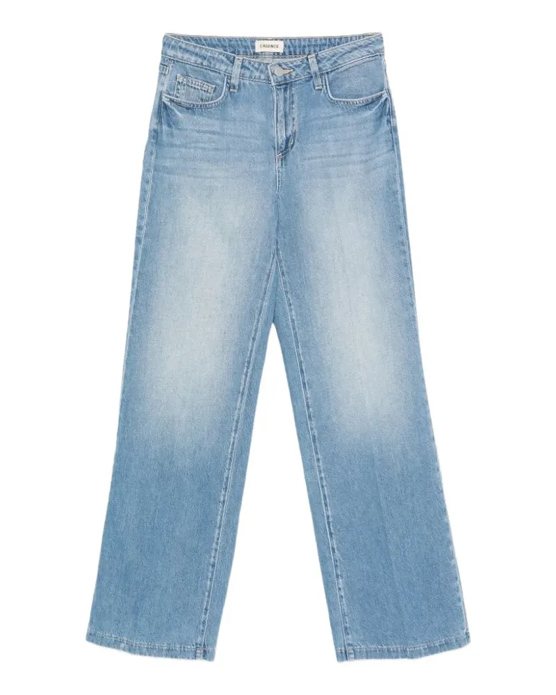 L'Agence Scottie faded-wash jeans - Blau Blau