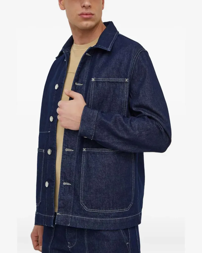 Benetton denim jacket - Blau Blau