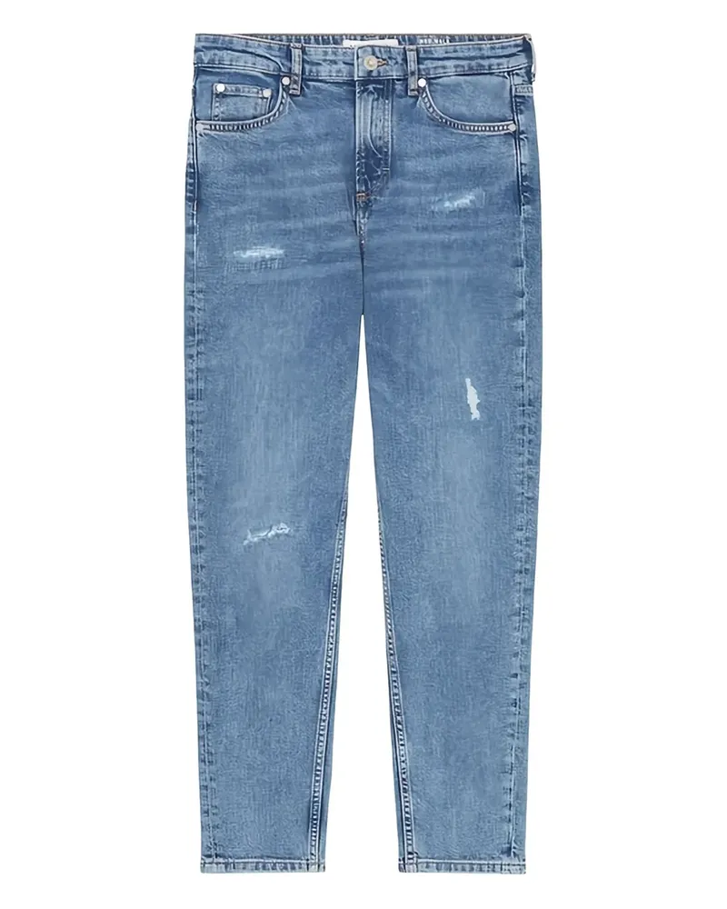 Marc O'Polo Jeans in Distressed-Optik - Blau Blau