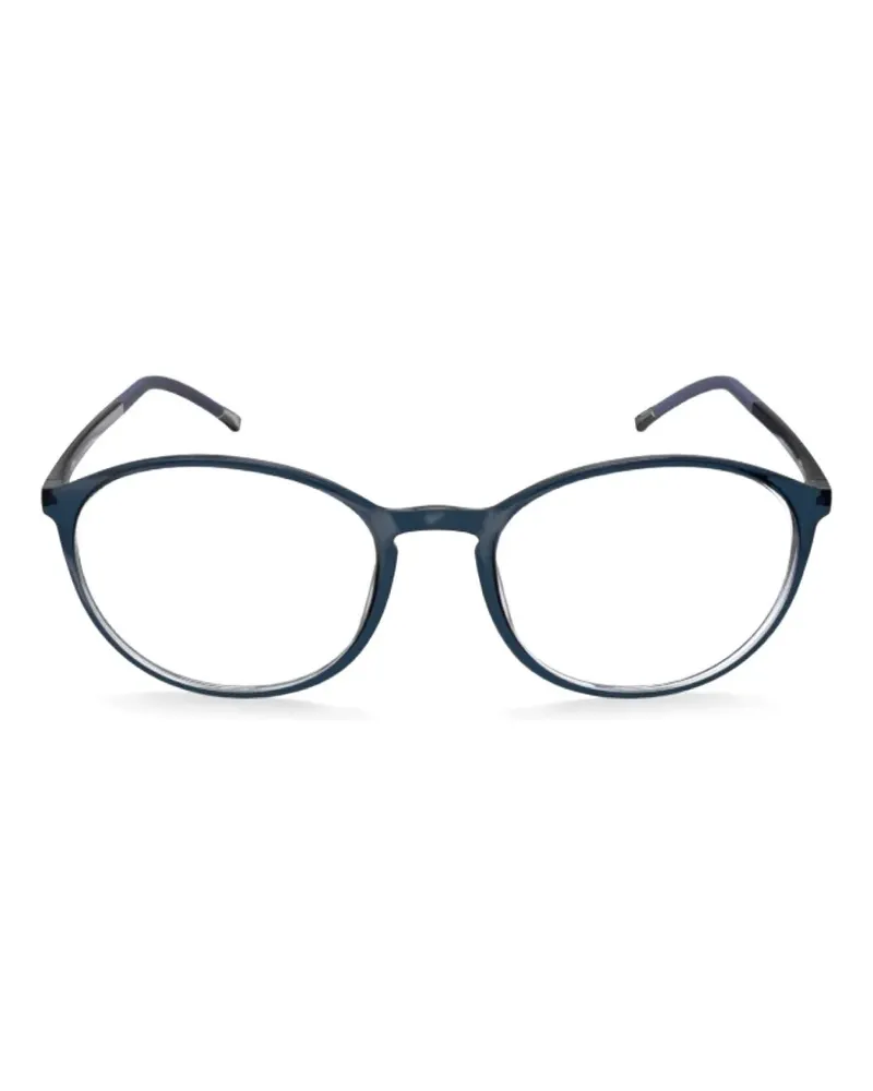 Silhouette SPX Illusion round-frame glasses - Grau Grau