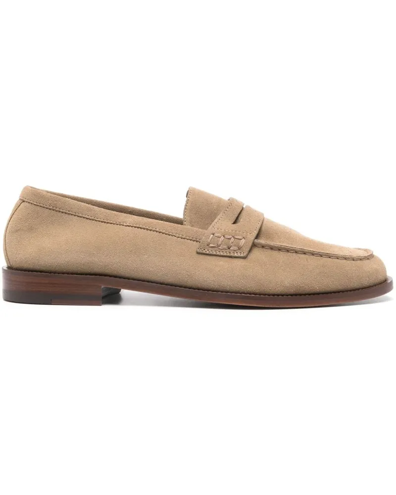 Manolo Blahnik Perry Loafer - Nude Nude