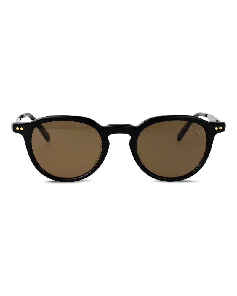 Dunhill Sonnenbrille mit rundem Gestell - Braun Braun