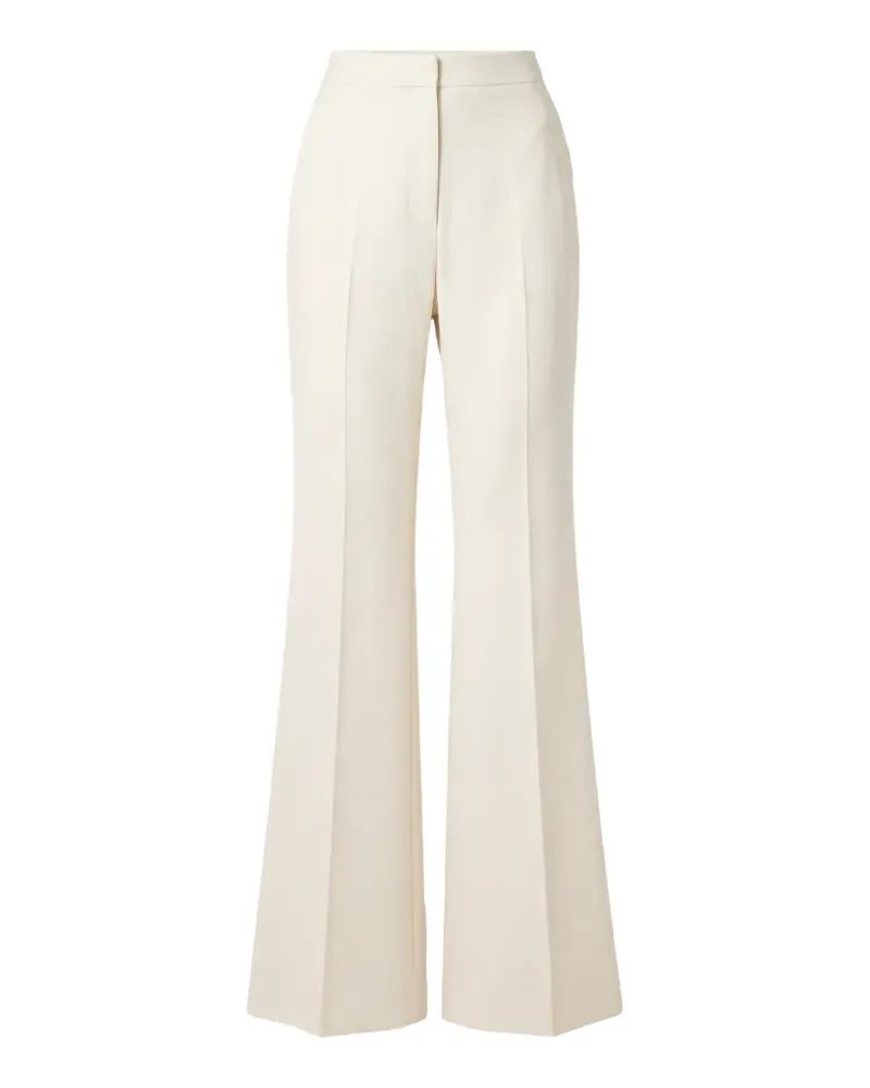 Saiid Kobeisy tailored wide-leg trousers - Weiß Weiß