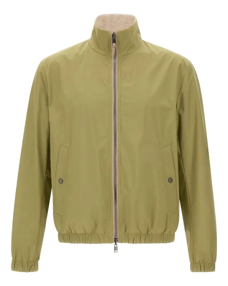 HUGO BOSS Wendbare Jacke mit Reißverschluss - Grün Grün