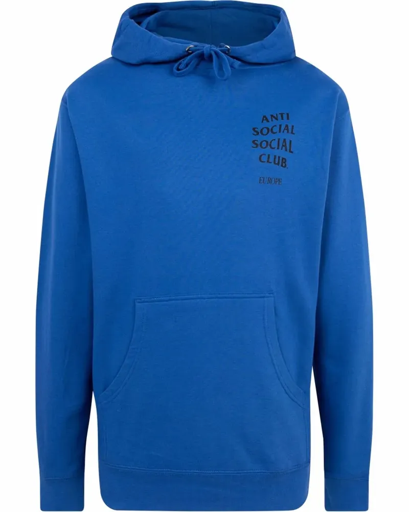 Anti Social Social Club Europe Hoodie - Blau Blau