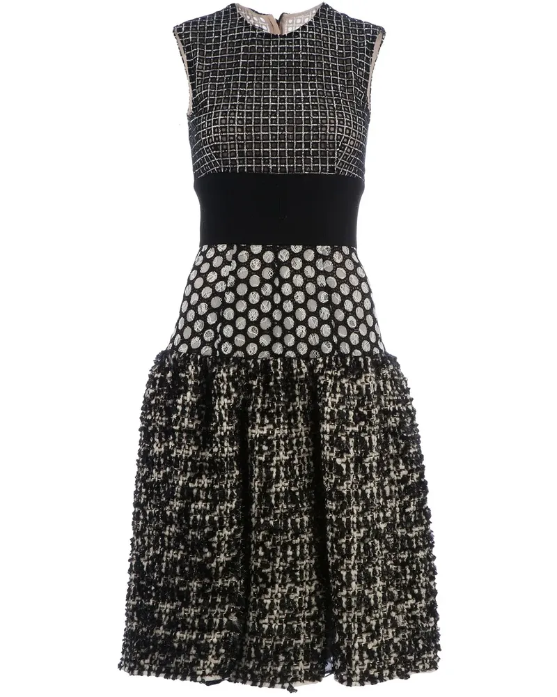 Giambattista Valli panel dress - Schwarz Schwarz