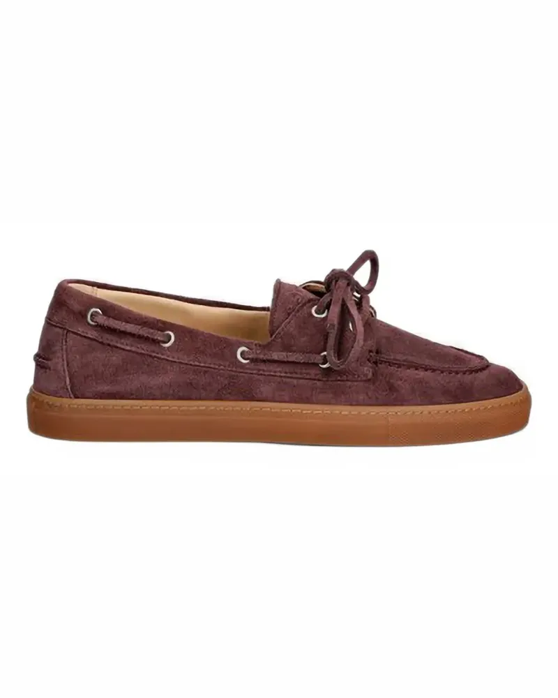 Copenhagen lace-up suede loafers - Rot Rot
