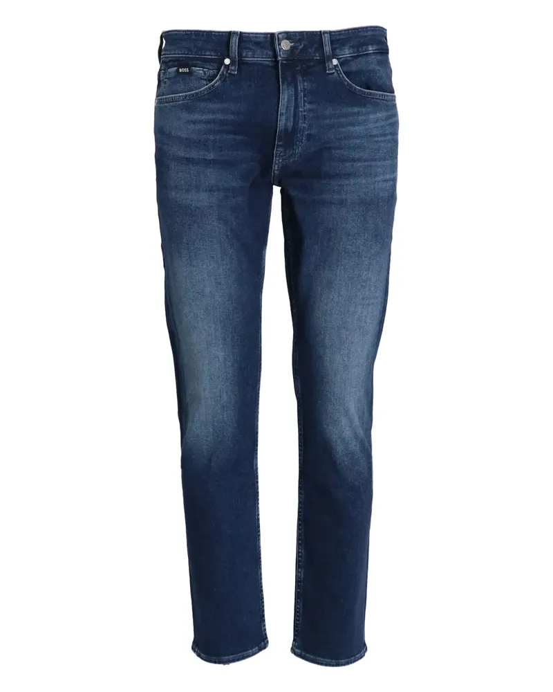 HUGO BOSS Jeans mit geradem Bein - Blau Blau