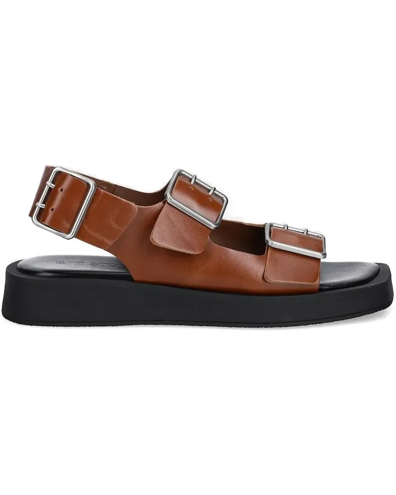 Copenhagen Sandalen mit Schnalle - Braun Braun