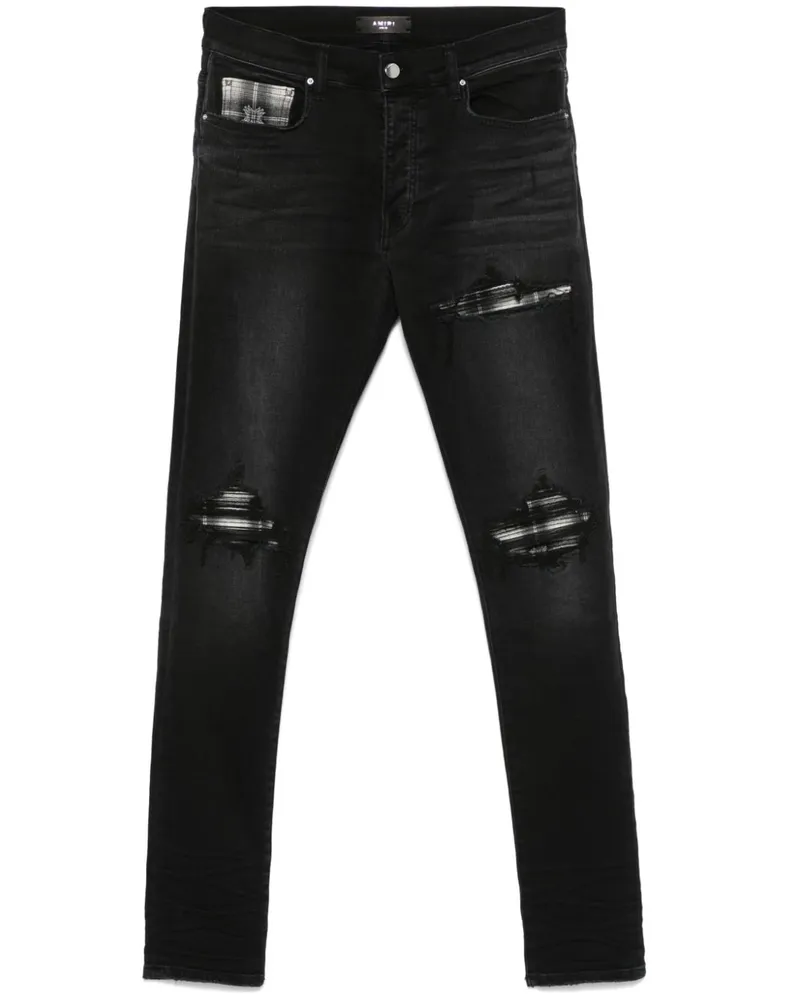 Amiri MA Quad Plaid MX1 Jeans - Schwarz Schwarz