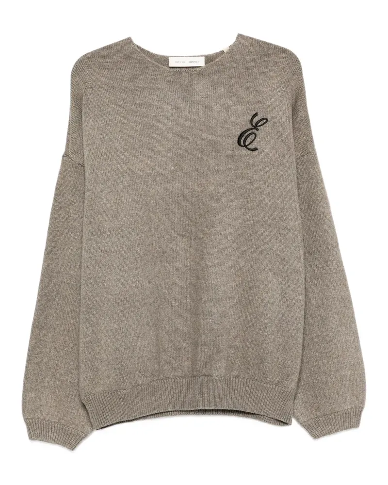Fear of God embroidered sweater - Nude Nude