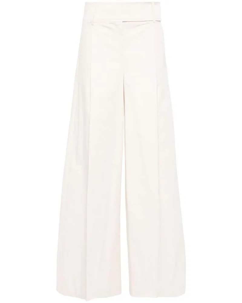 Pinko Mittelhohe Proteo Palazzohose - Nude Nude