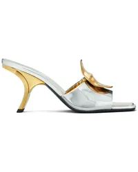 Tory Burch Patos Sandalen im Design-Mix 80mm Silber