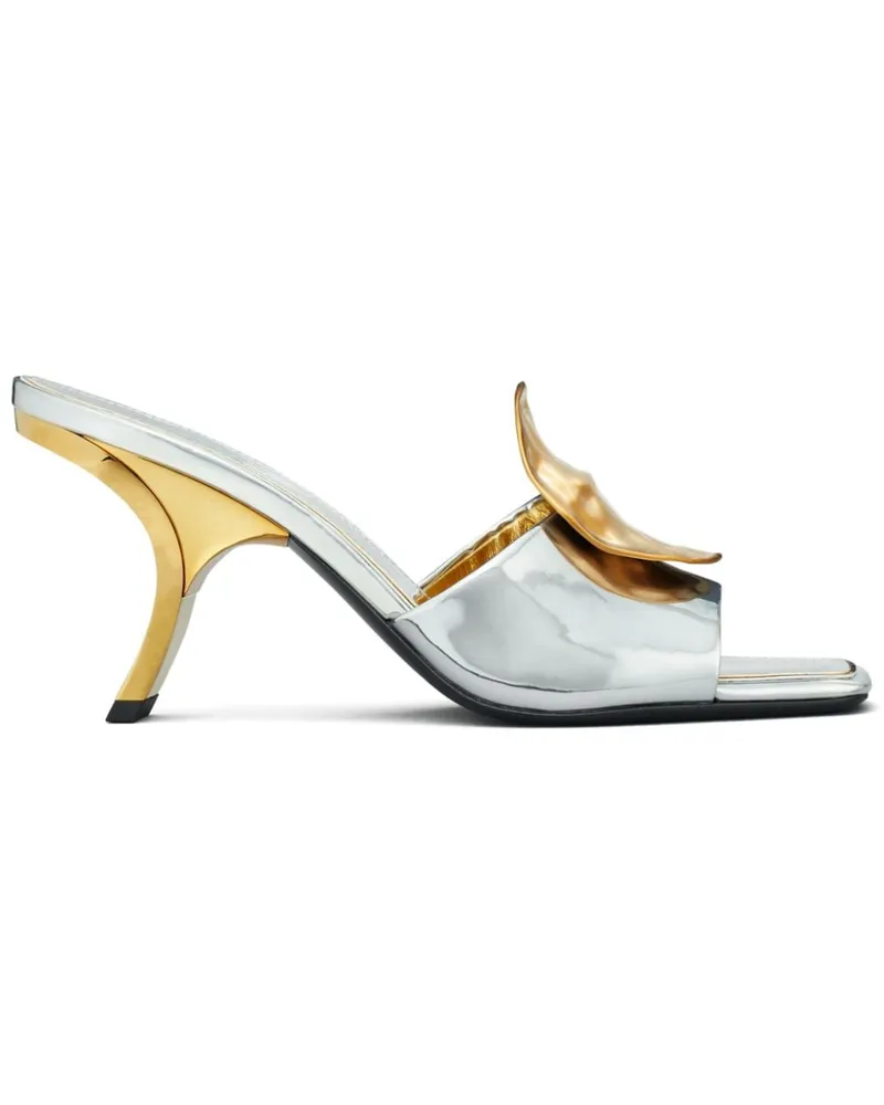 Tory Burch Patos Sandalen im Design-Mix 80mm - Silber Silber