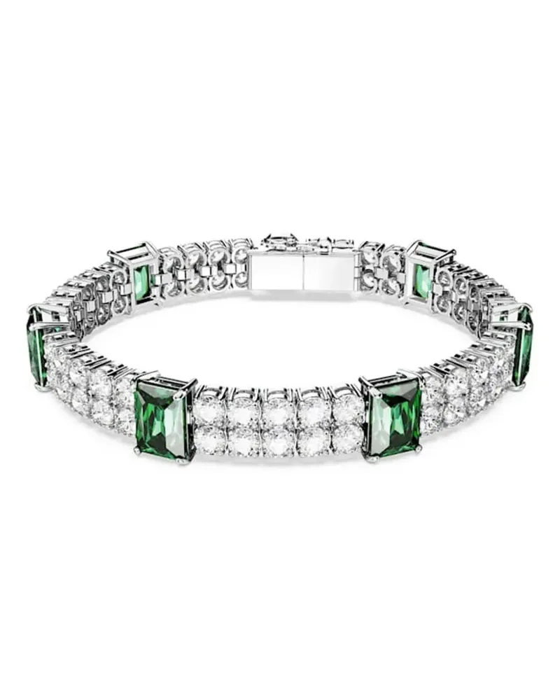 Swarovski Matrix Tennis Armband - Silber Silber