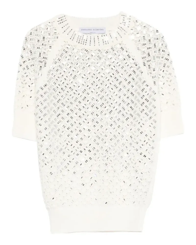 Ermanno Scervino short-sleeves top - Weiß Weiß